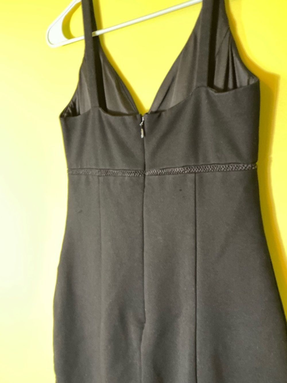 Adelyn Rae Black V-Neck High-Low Dress - Picture 7 of 9